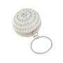 Wholesale bridal wedding party evening bags women clutch purse round spherical pearl bag for woman clutches