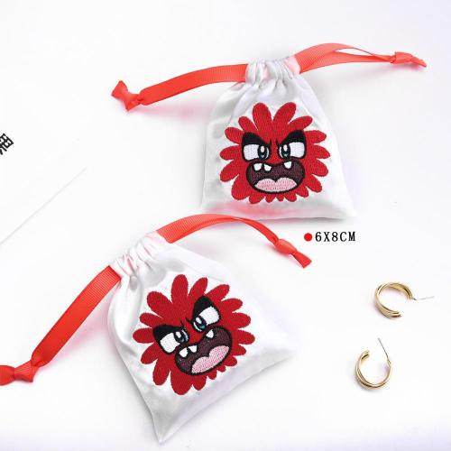 High Quality Satin Drawstring Dust Shoes Bag Black Cosmetic Gift Bags With Draw String Satin Bag