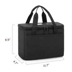 hot sale custom Insulated Drink Caddy Holder Bag portable Reusable 3 Cups Drink Carrier for Delivery