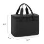 hot sale custom Insulated Drink Caddy Holder Bag portable Reusable 3 Cups Drink Carrier for Delivery