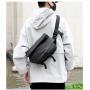 ZF093 Fashion Leisure Travel Simple Crossbody Bag Men Waterproof Chest Bag Lightweight Biker Tide Cool Shoulder Backpack