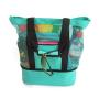 Factory Custom Insulated Foldable Outdoor Picnic Bag Oversized Lightweight Travel Storage Waterproof Mesh Beach Cooler Bag