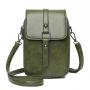 New phone bag for Women Cross-Border Soft PU Leather Messenger Bag Simple Fashion Light Small Square Shoulder Bag Casual Lady