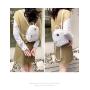 Korean Ladies PU Leather Embroidered Mini Backpack Geometric Rhombus Texture Travel Small Backpack For Women
