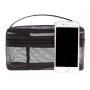 Gelory Factory Direct Supply Custom Women Men Makeup Bag Portable Mesh Cosmetic Organizer Case Travel Toiletry Bag