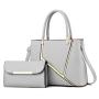 2022 New Fashion Bolsos 2 Pcs Single Shoulder Bag Purses Custom Logo Handbag For Women
