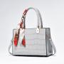 2023 Wholesale Fashion Handbags Women's Shoulder Bag Crocodile Skin Bag Clear Crossbody Woman Hand Bags