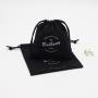 Drawstring Gift Jewelry Cotton Linen Pouches Small Perfume Watch Cosmetic Jewelry Packaging Cotton Bag