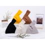 Japanese Style Colored Canvas Cotton Knot Wrist Bag Mini Arm Bag for Women for Mobile Phone and Change Carrying