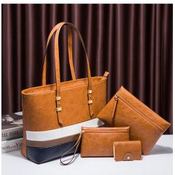Contrasting Colors Handbags For Women Vertical Square Women Fashion Handbags PU Wholesale Women Handbags