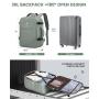 LOVEVOOK Designer 30L Quilted travel laptop Backpack 15.6 in School Bag College Daypack large capacity travel backpack for women