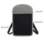 KBW039 2023 Hot Selling  Neck Hanging Passport Bag RFID Messenger Bag Shoulder Bag Overseas Ticket Certificate Protection Cover