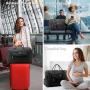 LOVEVOOK wholesale 2pcs Tote Duffel Weekender Bag wet and dry separation Swim Gym Bag for Travel Sports Camping Duffel bags