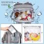 Customized Food Carrier Insulated Leakproof Cooler Picnic Backpack For 4 Person With Blanket Picnic Basket Set for Travel