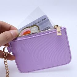 Custom Nylon Material Passport Holder Travel Neck Pouch Card Holder Minimalist Mini Money Clip Slim Wallets Carteras Para Mujer
