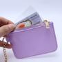 Custom Nylon Material Passport Holder Travel Neck Pouch Card Holder Minimalist Mini Money Clip Slim Wallets Carteras Para Mujer