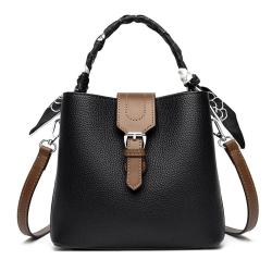 Wholesale commuting bag Multi-Layer leather office ladies bags bucket bags for women leather handbags