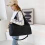 ZF104 New Fashion Yoga Bag Ladies Sports Fitness Bag Oxford Cloth Wet and Dry Separation Wear-resistant Storage Travel Bag