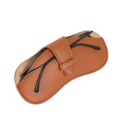 Glasses 2021 Wholesale New Arrivals Soft Folding Eyeglasses Case Portable Leather Sunglasses Case