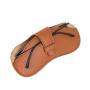 Glasses 2021 Wholesale New Arrivals Soft Folding Eyeglasses Case Portable Leather Sunglasses Case