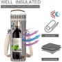 Canvas Wine Champagne Bubbly Lunch Bag Manufacturer Insulated Cooler Box  Single Bottle Wine Bag