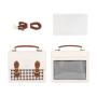2023 Custom Design Fashion Women Lolita Shoulder Bags Clear PVC Window Pins Display Painful Crossbody Bags