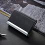 OEW177 Wholesale PU Business Card Holder Leather Custom Logo Credit Card Gift Box High Quality Creative Gifts For Men