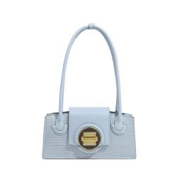 2024 Custom Crocodile PU Leather Underarm Bag For Fashion Women Ladies Handbag