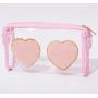 Keymay Bag Women Clear Makeup Organizer Pouches Toiletry Bags Bulk Makeup Travel Large Clear PVC Transparent Cosmetic Bag