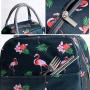 Gelory 2024 Insulated Lunch Bag Thermal Custom Flamingos Printing Tote Bags Cooler Picnic Food Lunch Box Bag