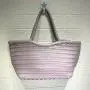 2024 New Fashion Single Shoulder Tote Bag Large Capacity Mother Female's Handmade Woven Polyester Lining Handmade Bag