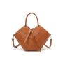 2021 Fall Winter Designer Weave Bucket Bag Women Genuine Leather Mini Shoulder Bag Ladies Basket Handbags Cross Body