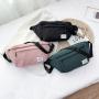 Wholesale Large Capacity Multifunctional Single Shoulder Messenger Chest Bag Unisex Canvas Sport Waist Bag