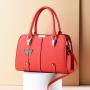 2023 New Middle-aged Women's Handbag Large Capacity Shaped Messenger Bag Butterfly Pendant Single Shoulder Bag