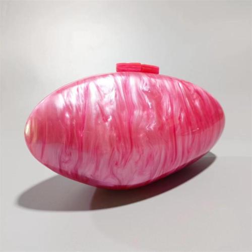 Custom 2024 Luxury Shell Shape Purses Handbags Women Cross Body Acrylic Clutch Wedding Evening Bag