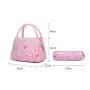 Low Price Flower Printed 3 Pieces Set Bags Lunch Bag Other Backpack Children Backpack School Bags For Girls