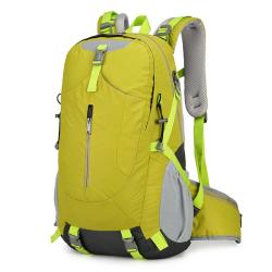 ZWY075 Outdoor Nylon Waterproof Hiking Riding Backpack New Reflective Design Sports Bag Multi-Pocket Wholesale Storage Bag