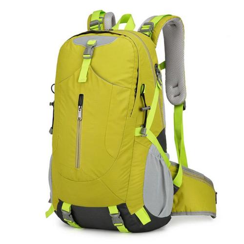 ZWY075 Outdoor Nylon Waterproof Hiking Riding Backpack New Reflective Design Sports Bag Multi-Pocket Wholesale Storage Bag
