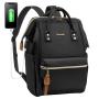 LOVEVOOK 14 Inch Backpack Custom Fashion Work Bag Daypack School Bags Waterproof Women Laptop Backpack With USB Charging
