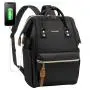 LOVEVOOK 14 Inch Backpack Custom Fashion Work Bag Daypack School Bags Waterproof Women Laptop Backpack With USB Charging
