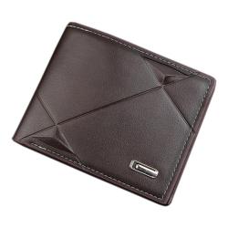 HR550 New Spot Men's Wallet Men's Short Multi Money Card Holder Fashion Casual Wallet Men's Youth Thin Three Fold Horizontal