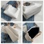 ZWY107 New Fashion Ladies Work Student Portable Tote Bag PU Urban Simple Shoulder Bag Business Travel Shopping Shoulder Bag