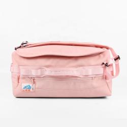 CHANGRONG Custom Pink gym Convertible travel duffle bag with Backpack Straps