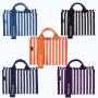 Wholesale Canvas Fashion Handbag For Women Durable Portable Bag Large Capacity Vertical stripe Women's Handbags