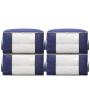 SN028 Foldable Clothes Organizer Nonwovens Storage Containers for Organizing Bedroom Closet Clothing Comforter Organization