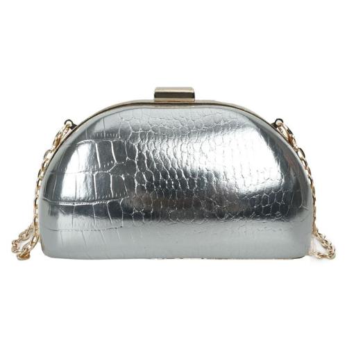 HR516 New Dinner Clutch Bag Fashion Design Crossbody Strap Handle Bag Single Shoulder Women's Handbag PU Box Lock Buckle Bag