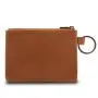 Handmade quality leather cards holder leather coin pouch leather card wallet zipper small wallet