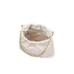 2023 New Arrival Soft  Bag Hot Selling Tote Designer Black White Leather Women Handbag Under Arm Bag Shoulder Bag