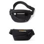 custom multifunctional outdoor running sport soft insulated neoprene fanny pack cross body pouch chest sling waist bag