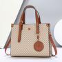 2023 Wholesale Famous Brand Women Luxury Designer Ladies Pu Leather Shoulder Tote Bag Handbag